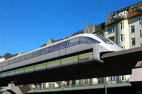 Fotos vom Transrapid in Deutschland