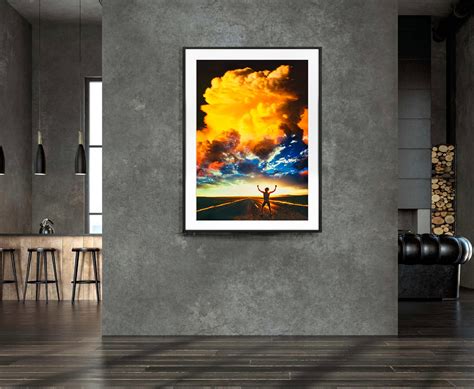 Mitchell Funk Victorious Nude Man On Naked Road In New Mexico Gay Interest Surrealism For