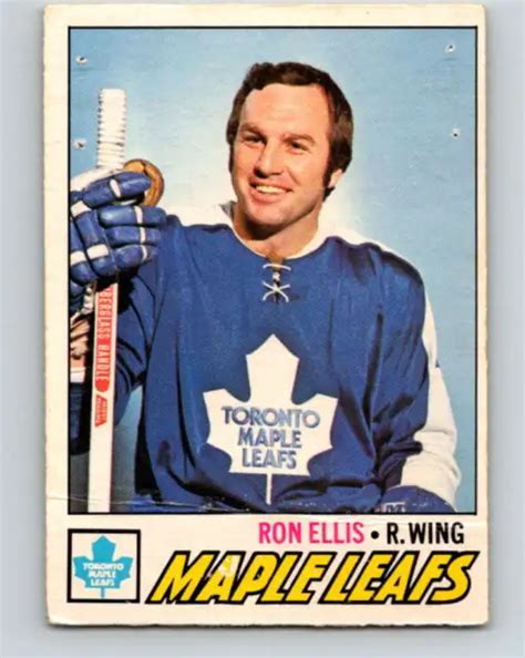 Hcw O Pee Chee Ron Ellis Toronto Maple Leafs V Eur