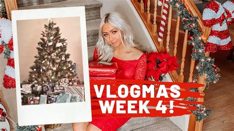 Vlogmas Week 4 Opening Presents And Christmas Party Youtube