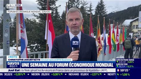 Bilan D Une Semaine Au Forum Conomique Mondial