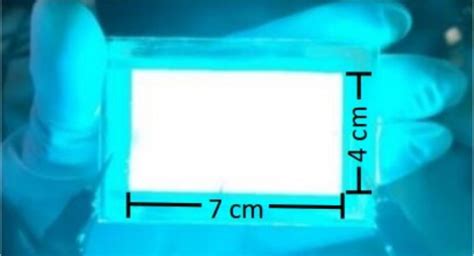 Researchers Fabricate Large Area Sky Blue Peleds Printed Electronics Now