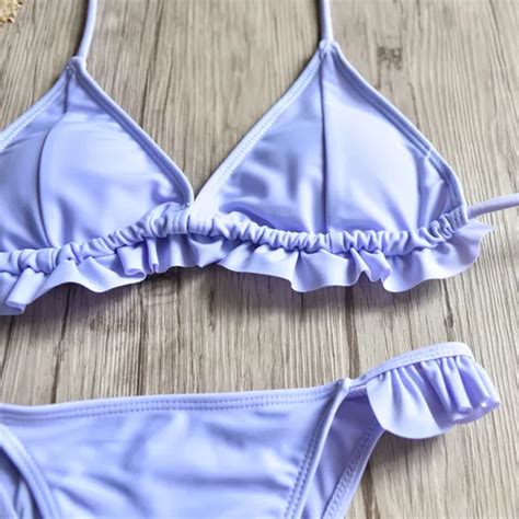 Women Sexy Purple Bikini Micro Bikini Girls Swimming Suit Swimwear Manufacturer Swimwear