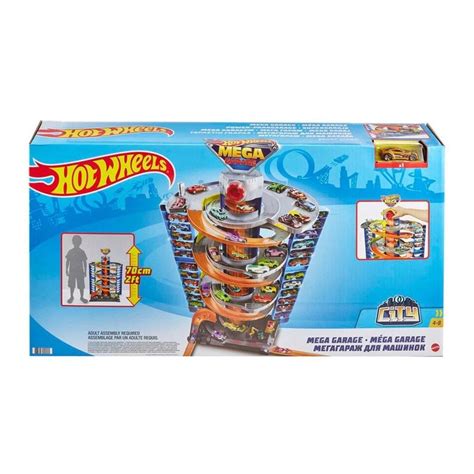Hot Wheels Pista Mega Garagem Gigante Mattel Shopee Brasil