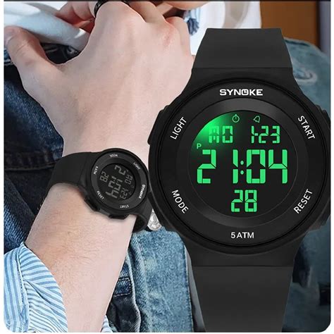 Montre électronique étanche multifonction pour étudiants Test et Avis