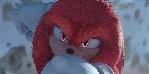 Introdução De Knuckles é Destaque Em Vídeo Inédito De Sonic 2 O Filme