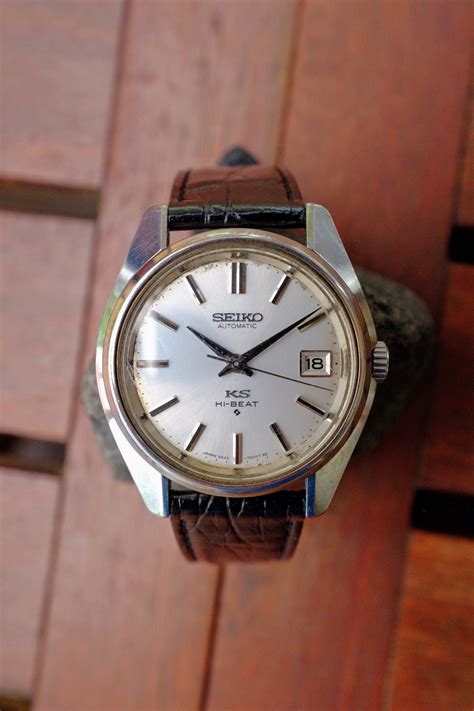 Fs Vintage King Seiko Hi Beat Stainless Steel Automatic