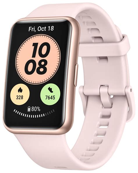 HUAWEI Watch Fit New (Stia-B09) Sakura Pink, Smartwach ...