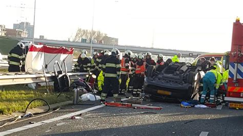 Persoon Overleden Bij Ernstig Ongeval Op A Bij Maarssen Nu Het