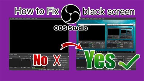 How To Fix OBS Black Screen 2 Methods YouTube