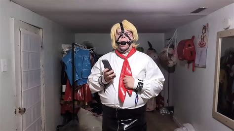 Pvc Office Lady Gagged And Bound With Assorted Vibrators In Panties Shemale Porn XHamster