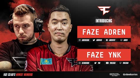 Faze Clan Cs Go Gambit Adren Ynk Mibr