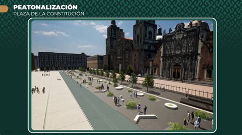 Peatonalización el nuevo proyecto para la plancha del Zócalo CDMX