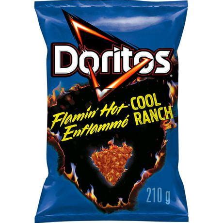 Doritos Flamin Hot Cool Ranch Tortilla Chips Walmart Canada