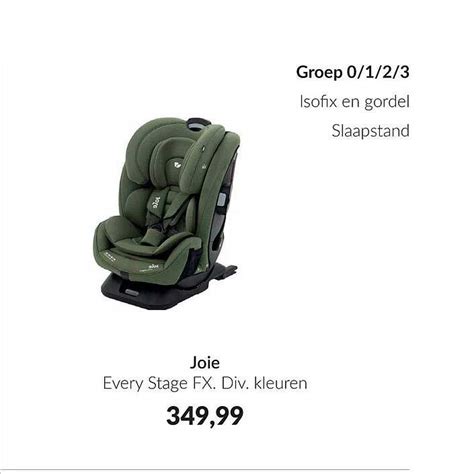 Joie Every Stage FX Autostoel Aanbieding bij Babypark - 1Folders.nl