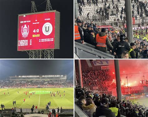 Video Cfr Cluj Castiga Derbyul Cu U Cluj Cu Intr O Atmosfera De Zile