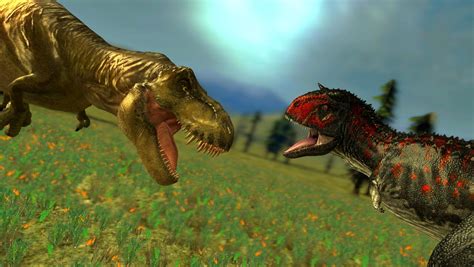 Rexy Vs Demon Carnotaurus by TREX096 on DeviantArt