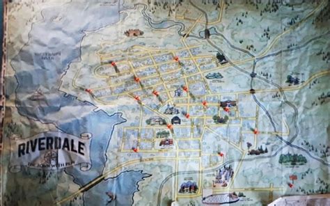 Map of Riverdale.