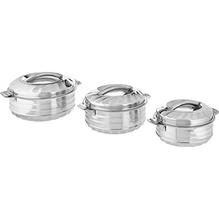 Amazon Vinod Piece Insulated Casserole Food Warmer Cooler Hot Pot Gift Set Ml Ml