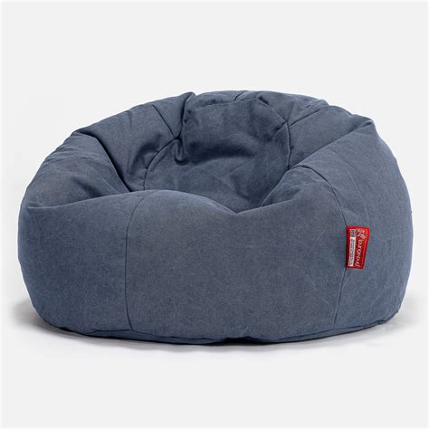 Lounge Pug Pom Pom Bean Bag Chairs Classic Gaming Chair Beanbags Purple Big Bertha Original Uk