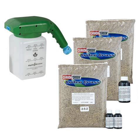 Canada Green Hydro Grass Seed Starter Kit The Home Depot Canada