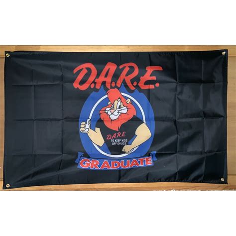Dare Graduate 3 x 5 Feet Flag Banner College Dorm Frat | eBay