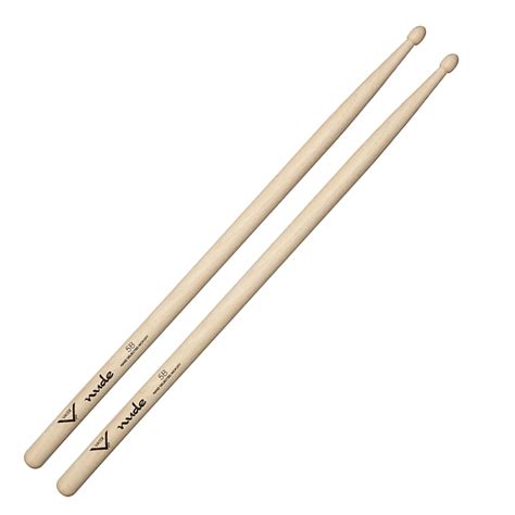 Vater B Nude Series Wood Tip USA Hickory Drum Sticks Reverb UK