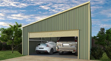 skillion roof garages  sale shedsafe accredited australian