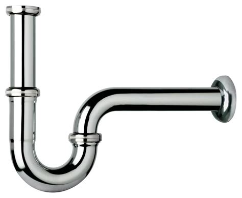 Сифон для умивальника трубчатий, латунь, без донного клапана 1 1/4" х ...