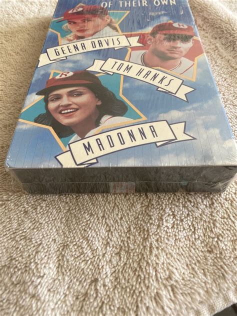 A League Of Their Own VHS 1992 NEW Sealed Tom Hanks Madonna Penny