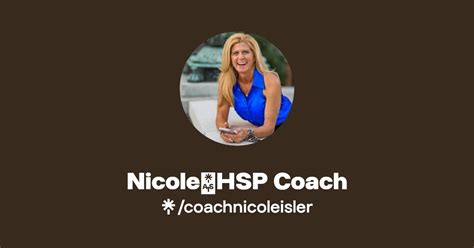 Nicole🌺hsp Coach Instagram Facebook Linktree