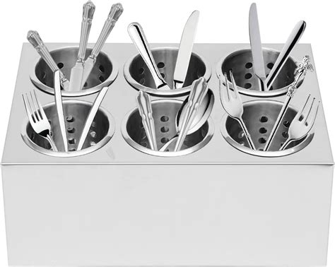 Amazon Dnysysj Commercial Utensil Holder Hole Stainless Steel