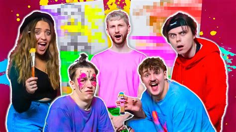 We Painted Eachother NAKED Ft ImAllexx BambinoBecky YouTube
