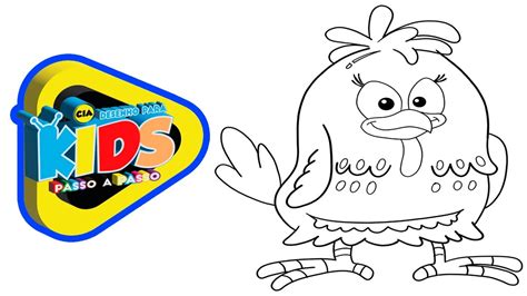 Como Desenhar A Galinha Pintadinha - Como Desenhar Galinha Pintadinha - RETOEDU