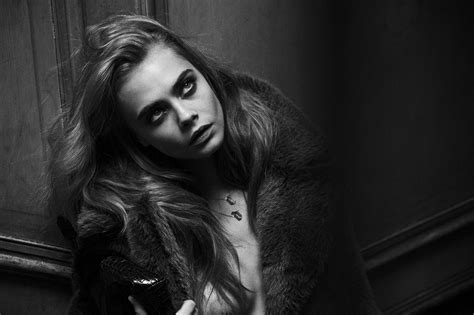 Cara Delevingne Beautiful Boobs In Topless Photoshoot By Peter Lindbergh NSFW Hot Celebs Home