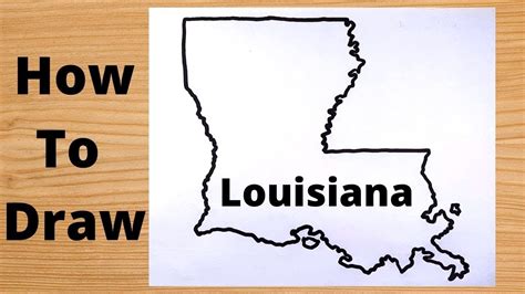 How To Draw Louisiana Cousinyou14