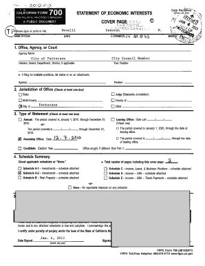 Form Ca Fppc Fill Online Printable Fillable Blank Pdffiller