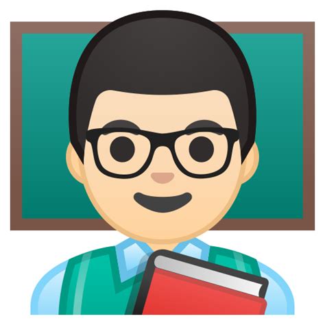 Professor Pele Clara Emoji