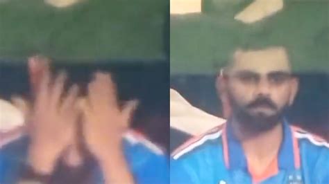 Virat Kohli Slaps His Head In Disappointment After Narrowly Missing A