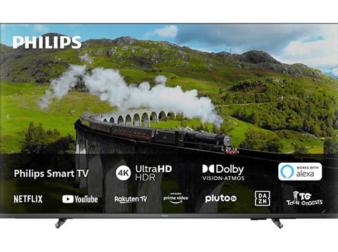 PHILIPS 55 PUS 7608/12 4K LED TV (Flat, 55 Zoll / 139 cm, UHD 4K, SMART ...