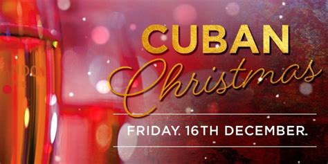 Cuban Christmas tickets on Friday 16 Dec | Embargo Republica | FIXR