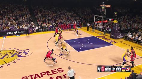 Lakers 2k15 Vs Rockets Game 1 Part 1 Youtube