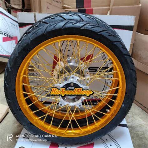 Jual Velg Jupiter Mx King Jarijari Gold Velg Gold Set Plus Ban Shopee