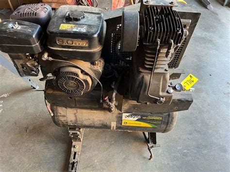 John Deere Air Compressor Gas Powered - Property Peddler