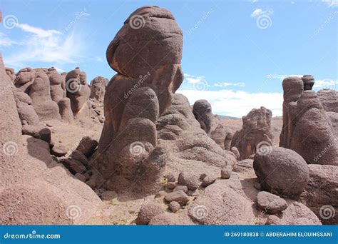 Tislit Gorge Anti Atlas Morocco Stock Photo Image Of Wadi City