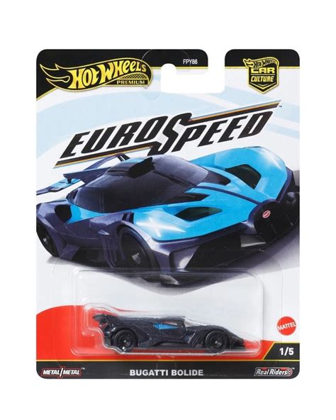 日版 Hot Wheels Premium 1 64 合金車 Car Culture Eurospeed Bugatti Bolide HobbyDigi 電購網