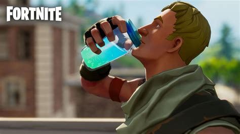 Fortnite Players Worlds Come Crashing Down After Realizing Shield Potions Are A Hot Drink