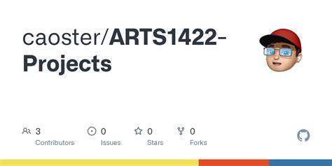 github caosterarts projects