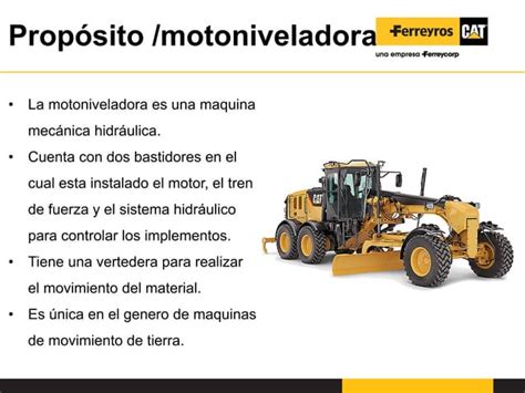 Introducción motoniveladora PPT