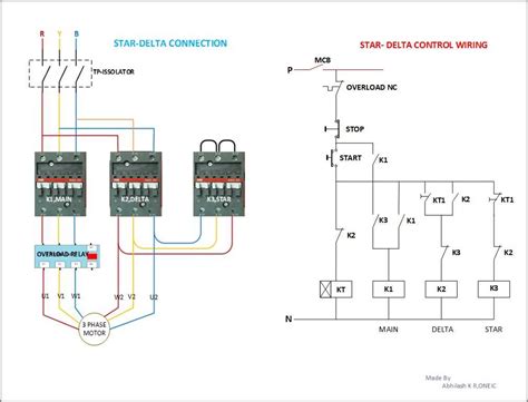 Understanding Star and Delta Connection Diagrams